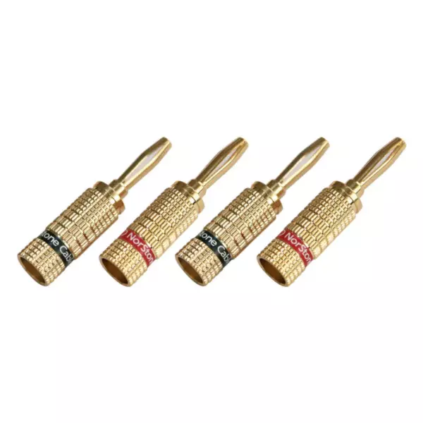 Акустические разъёмы NorStone Banana Plugs Gold