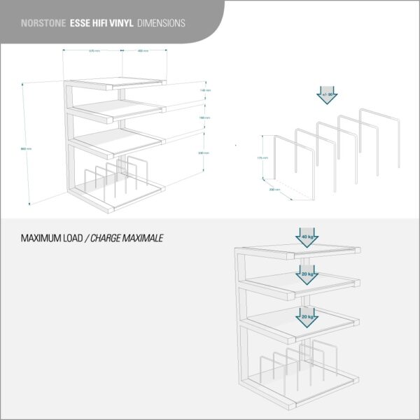 Стойка NorStone Esse Hifi VInyl