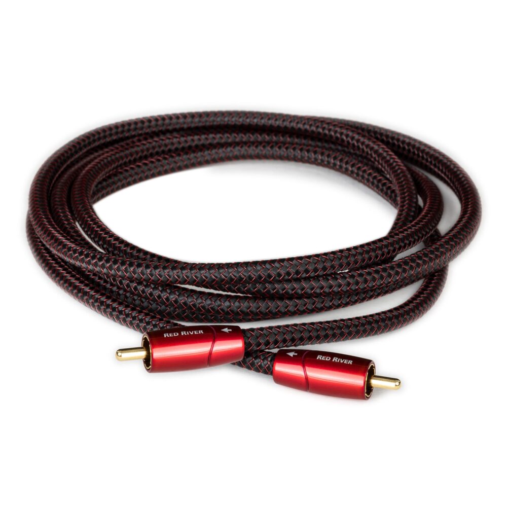 Межблочный кабель AudioQuest Red River RCA-RCA