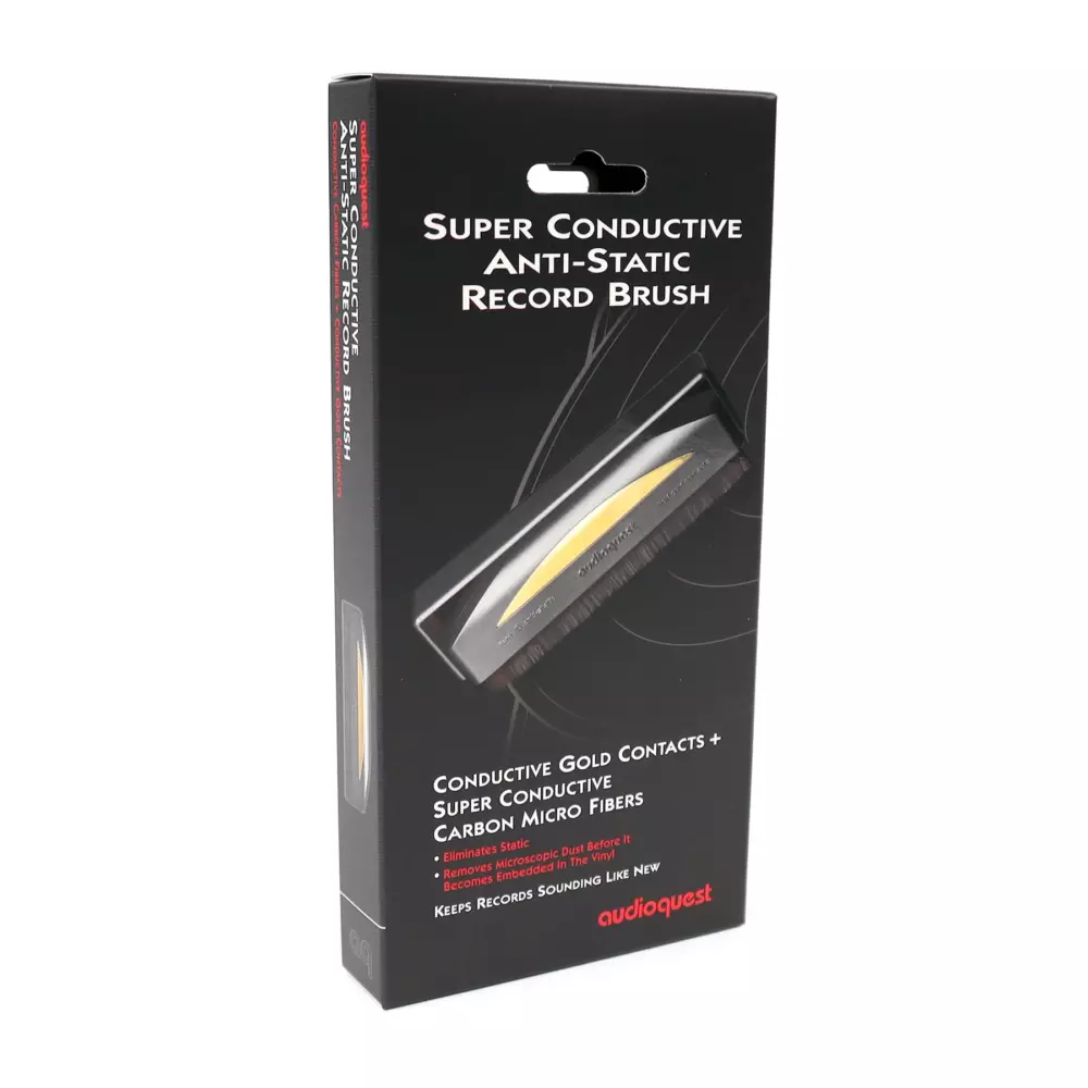 Щётка для пластинок Gold Anti-Static Record Brush