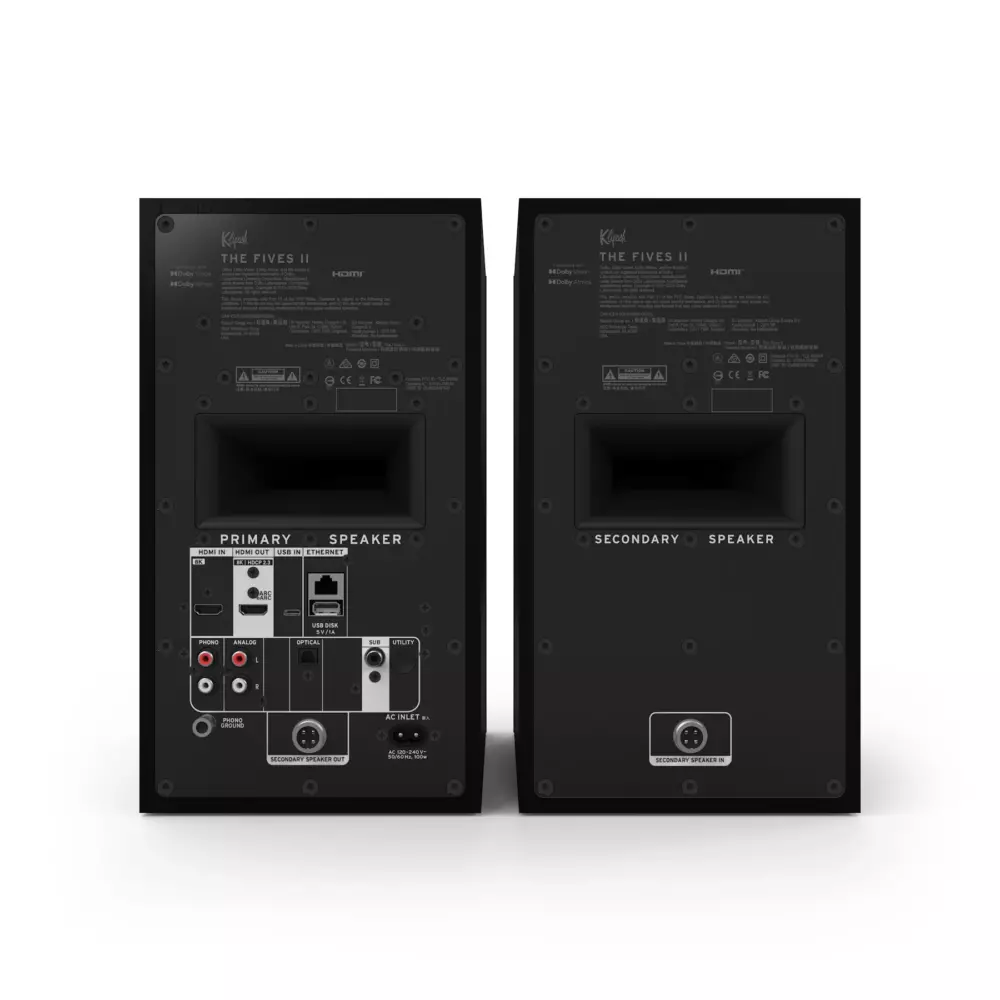 Полочная активная акустика Klipsch The Fives II с Dolby Atmos — изображение 6